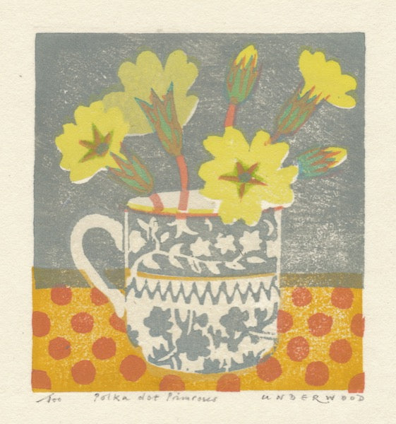 Polka Dot Primroses - Matt Underwood - St. Jude's Prints