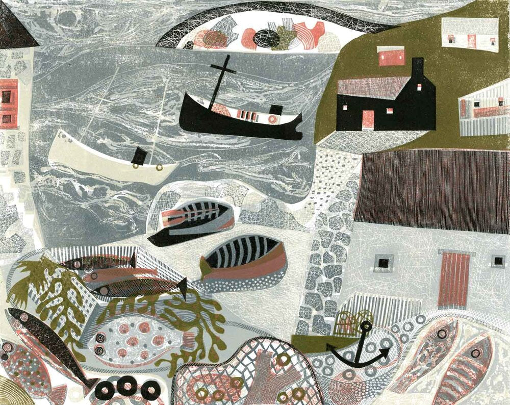 Fish and Nets - Melvyn Evans - St. Jude's Prints