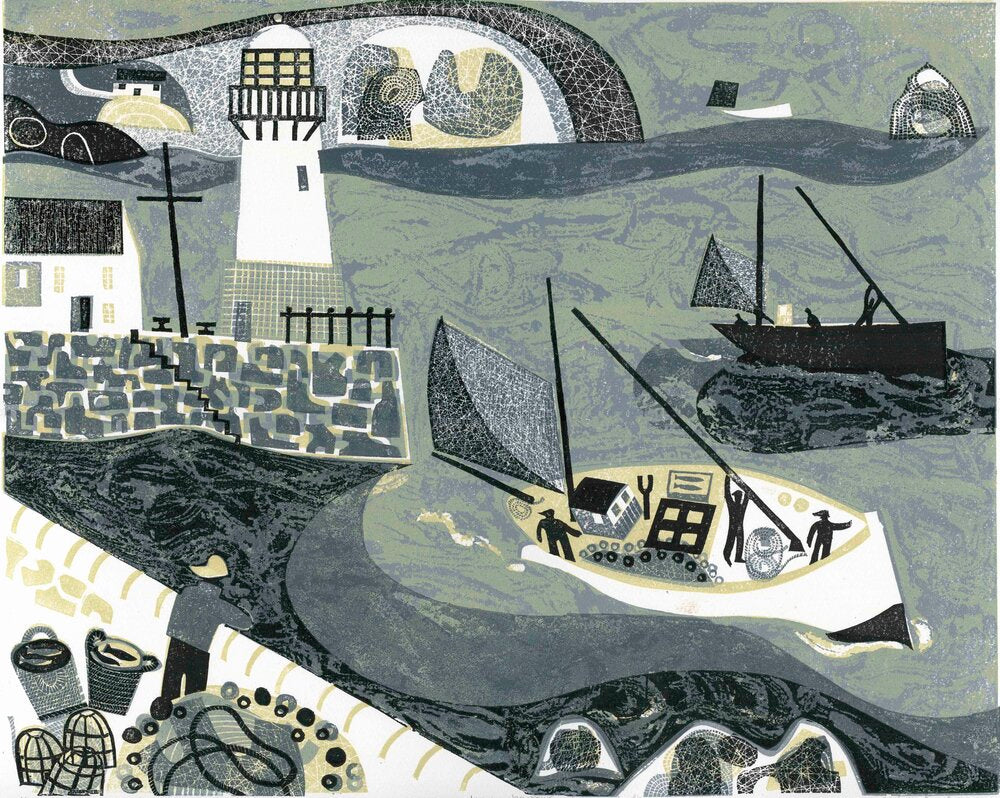 Leaving Harbour - Melvyn Evans - St. Jude's Prints