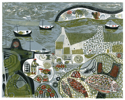 Morning on the Quay - Melvyn Evans - St. Jude's Prints