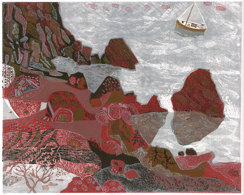 Rock Pools At Low Tide - Melvyn Evans - St. Jude's Prints