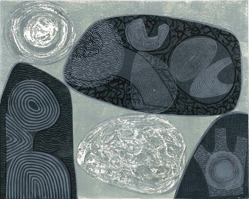 Stones by Moonlight - Melvyn Evans - St. Jude's Prints
