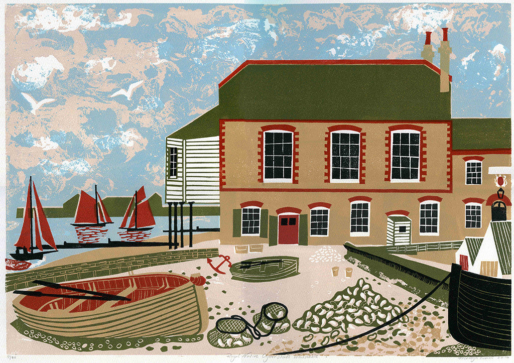 The Royal Native Oyster Stores Whitstable - Melvyn Evans - St. Jude's Prints