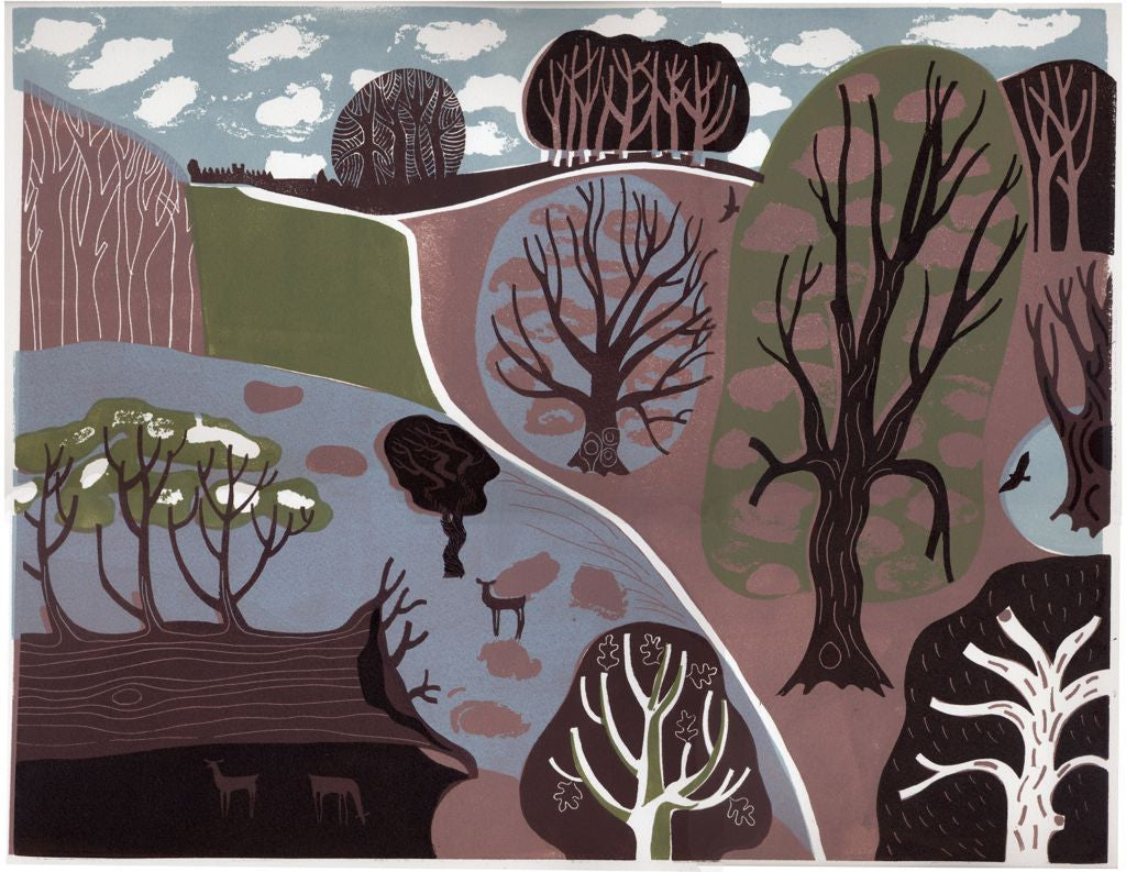 View with a Fallen Tree - Melvyn Evans - St. Jude's Prints