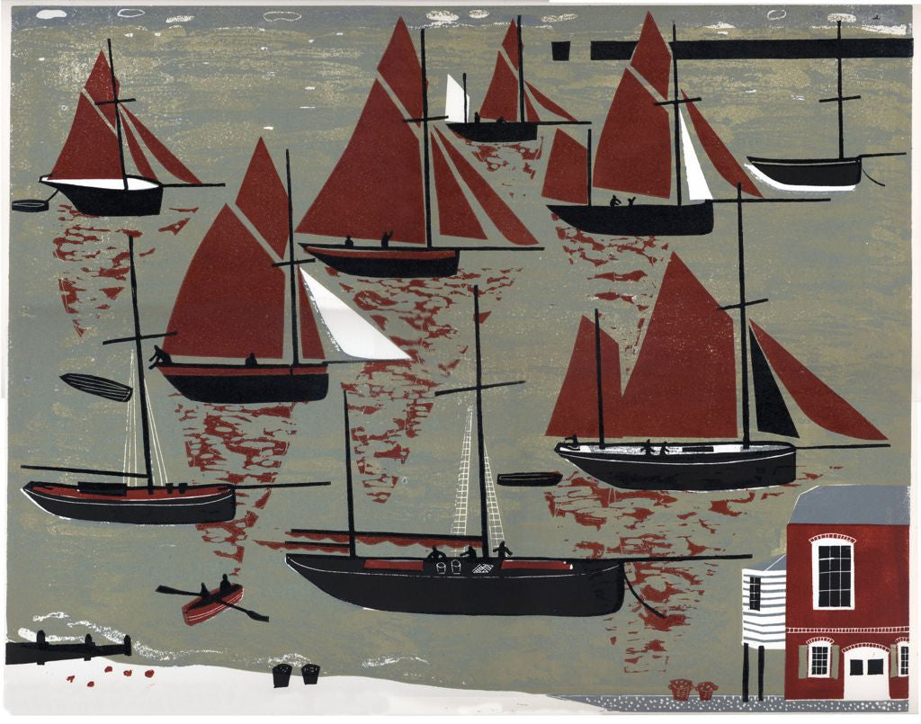 Whitstable Oyster Fleet - Melvyn Evans - St. Jude's Prints