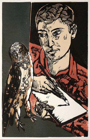 Cornered Owl 11/20 - Michael Kirkman - St. Jude's Prints