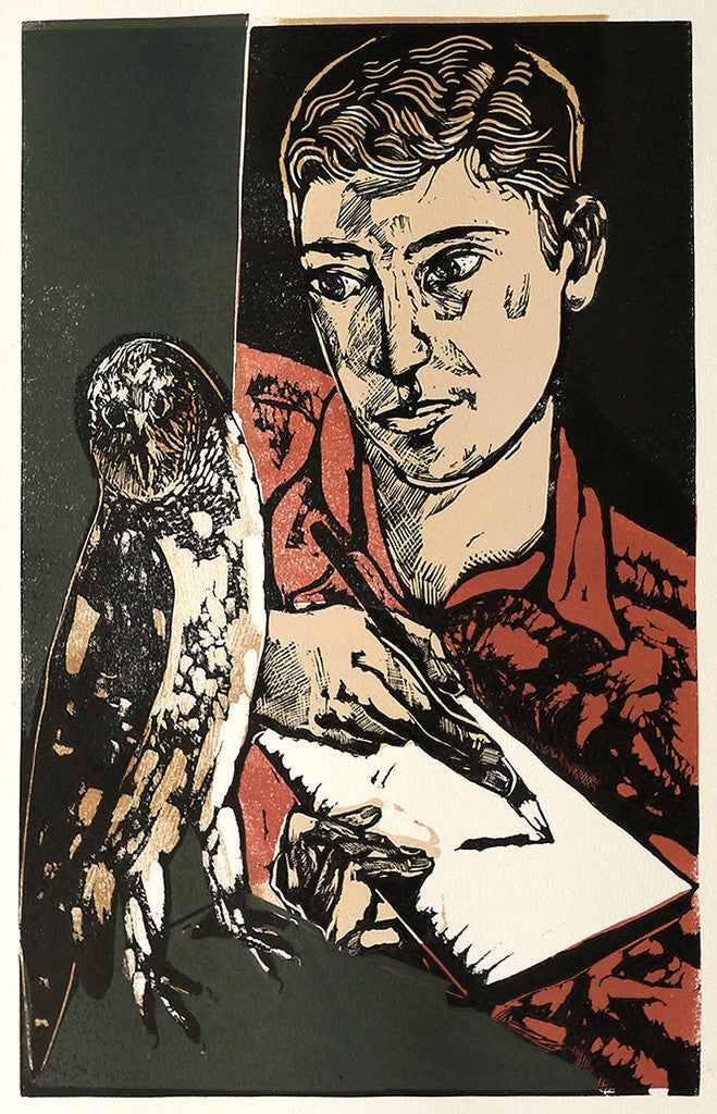Cornered Owl 15/20 - Michael Kirkman - St. Jude's Prints