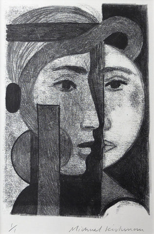 Head of a Girl - Michael Kirkman - St. Jude's Prints