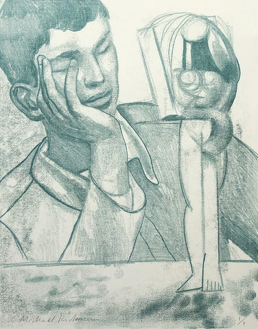 Young Sculptor - Michael Kirkman - St. Jude's Prints