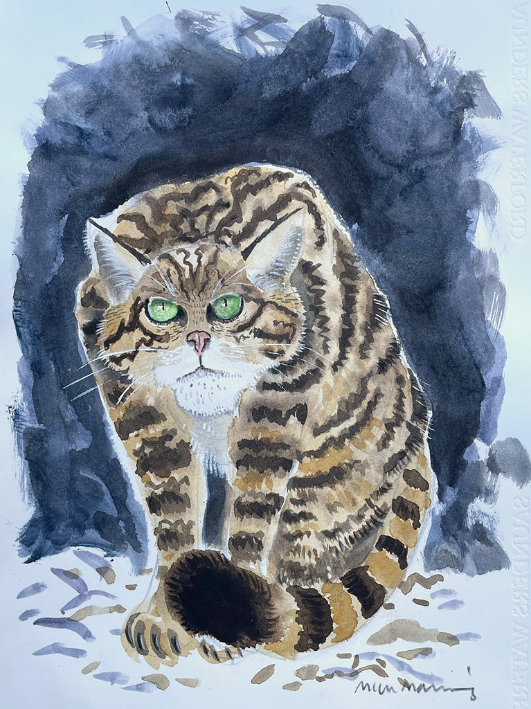 Angry Wildcat - Mick Manning - St. Jude's Prints