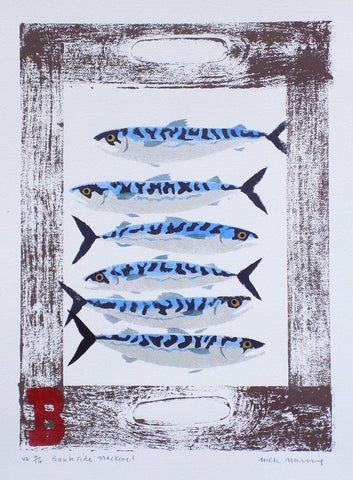 Bankside Mackerel - Mick Manning - St. Jude's Prints