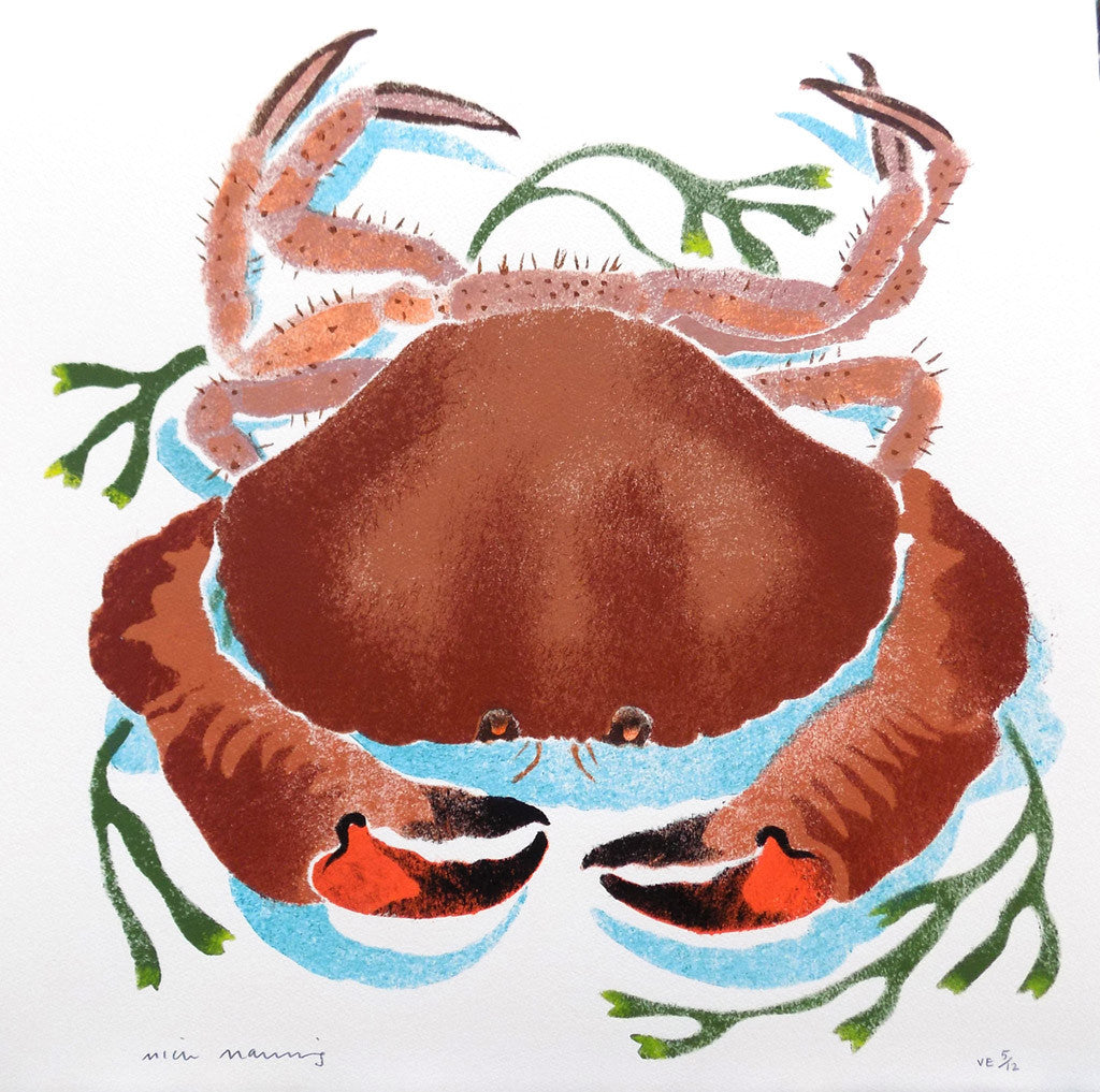 Delicious Crab - Mick Manning - St. Jude's Prints