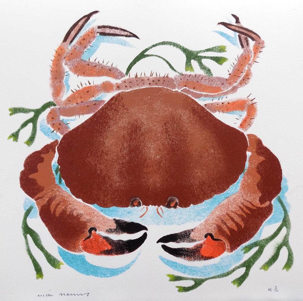 Delicious Crab - Mick Manning - St. Jude's Prints