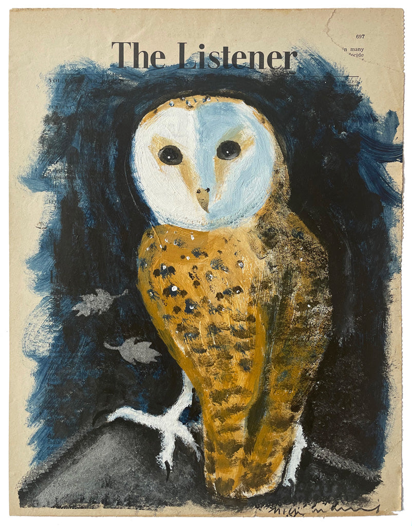 Frosty Listener - Mick Manning - St. Jude's Prints