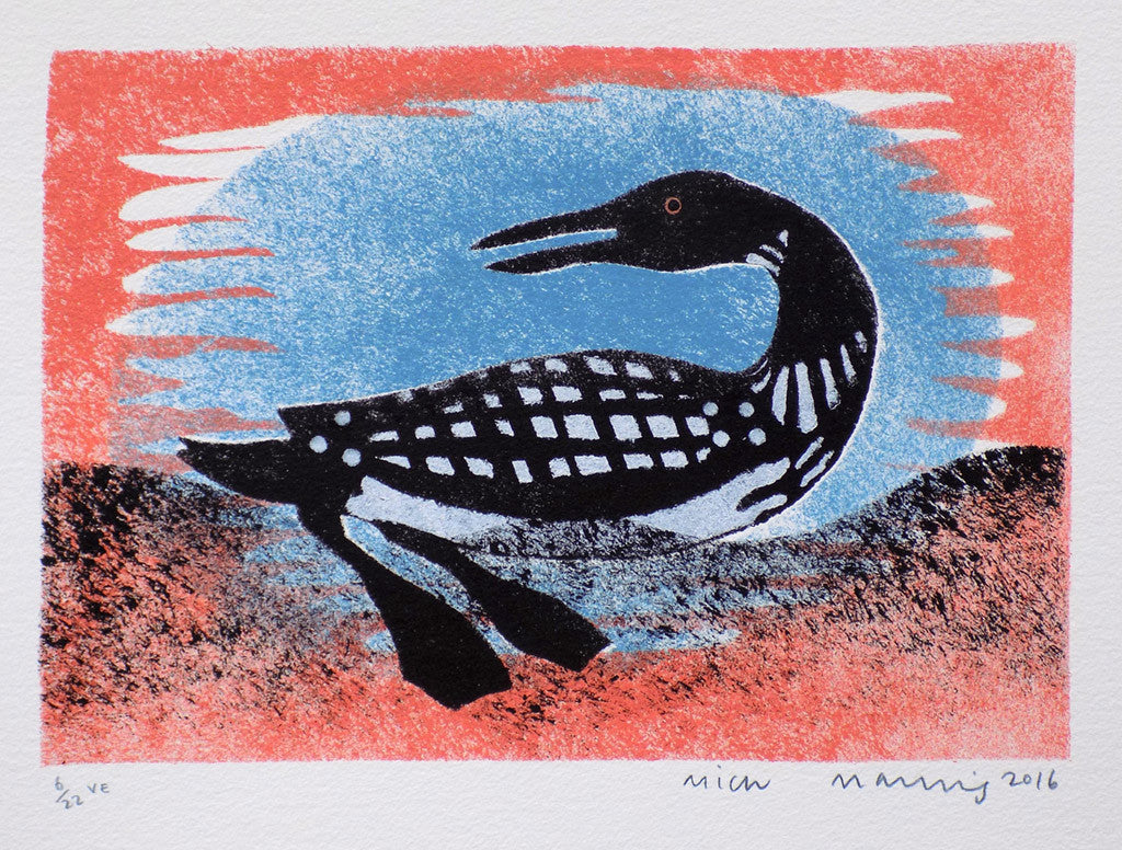 Loon's Dream - Mick Manning - St. Jude's Prints