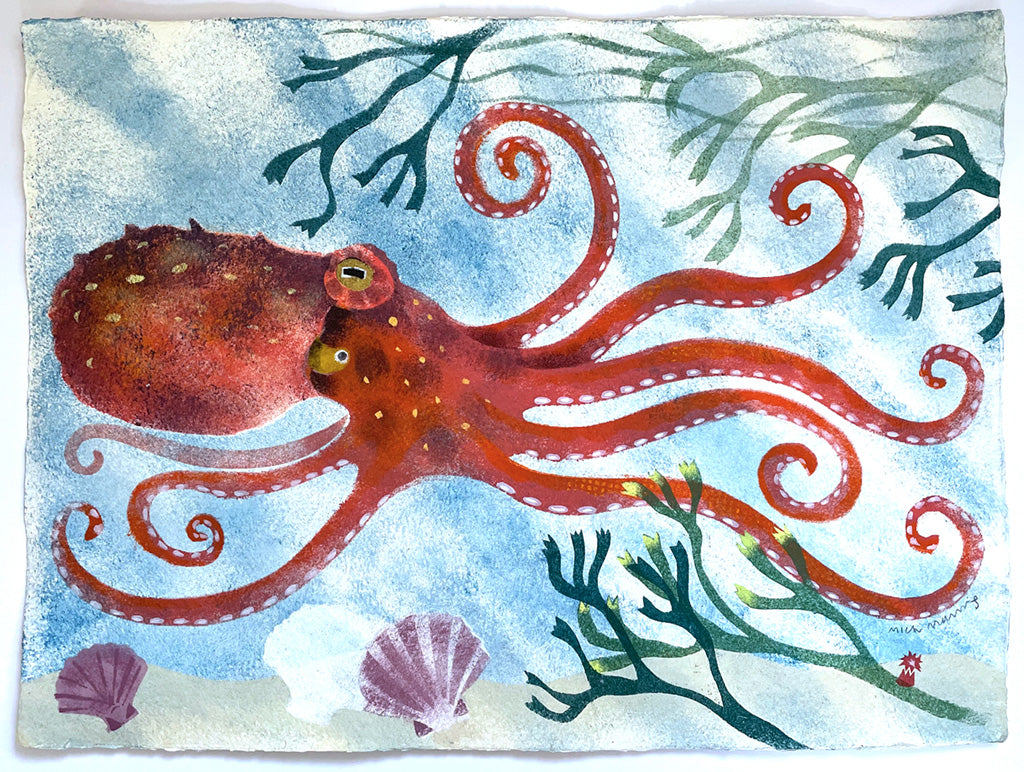 Octopus’s Garden 2 - Mick Manning - St. Jude's Prints