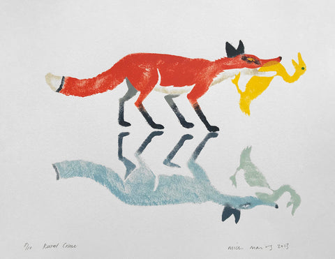 Rural Crime 8/10 - Mick Manning - St. Jude's Prints