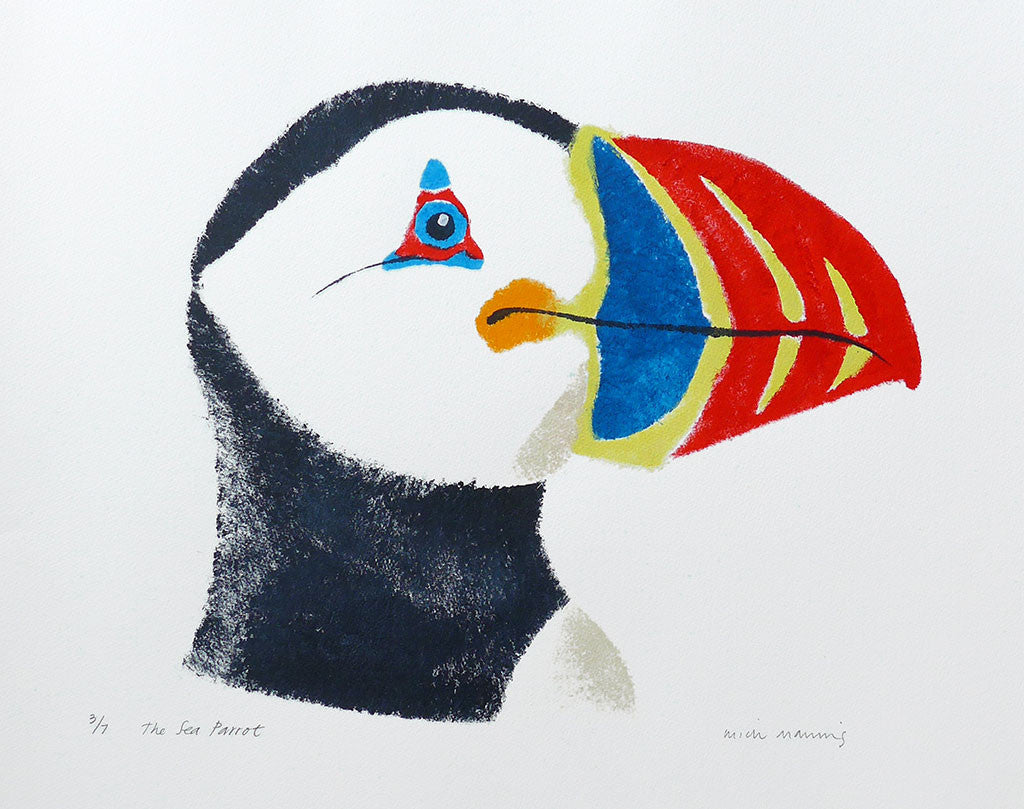 Sea Parrot 3/7 - Mick Manning - St. Jude's Prints