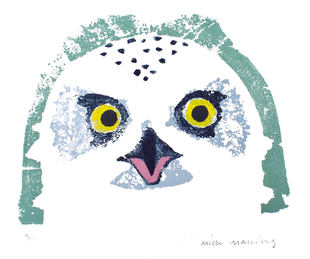 Snowy Owl 2/7 - Mick Manning - St. Jude's Prints