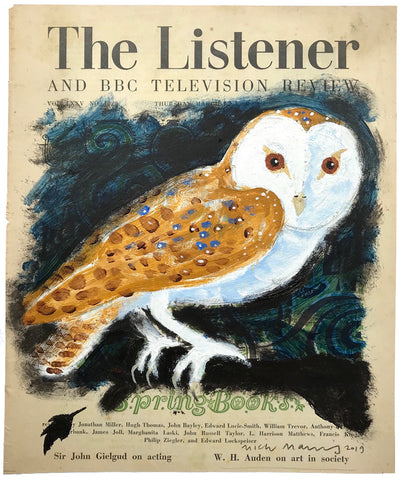 The Listener - Mick Manning - St. Jude's Prints