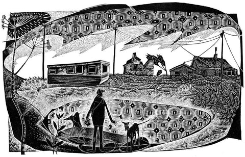 A Happisburgh Caravan - Neil Bousfield - St. Jude's Prints