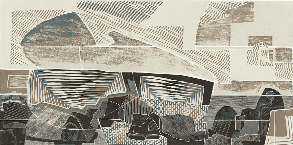 Land and Sea, Past and Present II - Neil Bousfield - St. Jude's Prints