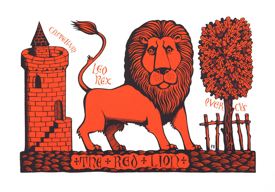 Red Lion - Paul Bommer - St. Jude's Prints