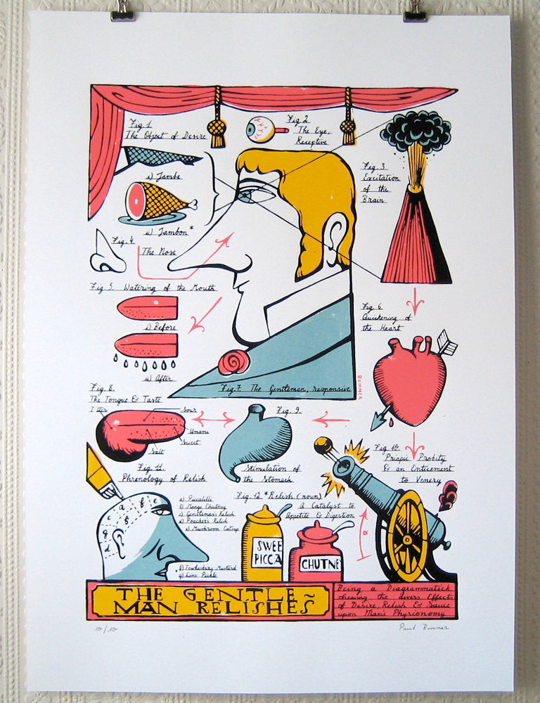 The Gentleman Relishes - Paul Bommer - St. Jude's Prints