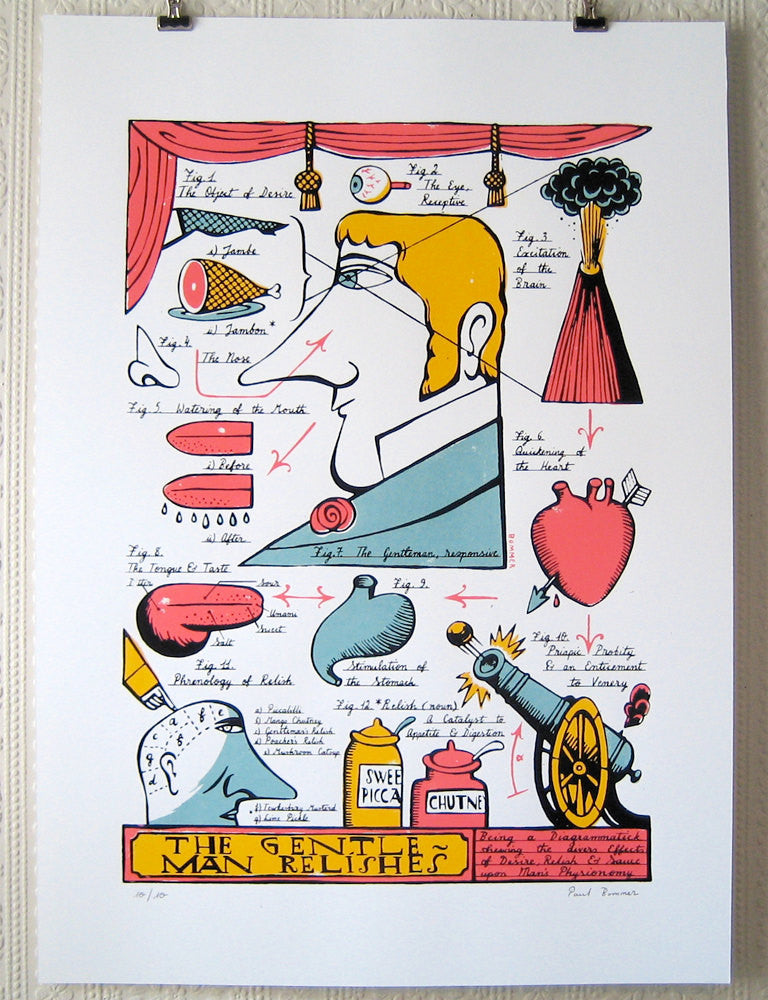 The Gentleman Relishes - Paul Bommer - St. Jude's Prints