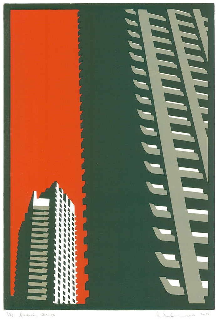 Barbican Orange - Paul Catherall - St. Jude's Prints