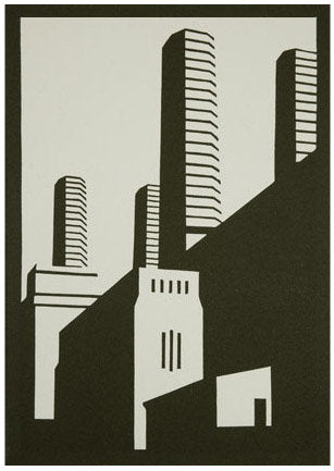 Greenwich - Black - Paul Catherall - St. Jude's Prints
