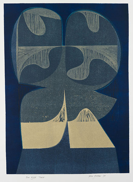 Blue Night Tower - Peter Green - St. Jude's Prints