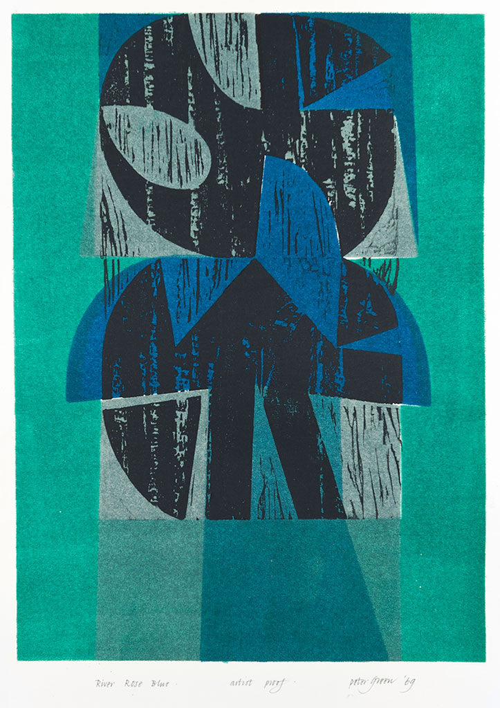 River Rose Blue - Peter Green - St. Jude's Prints