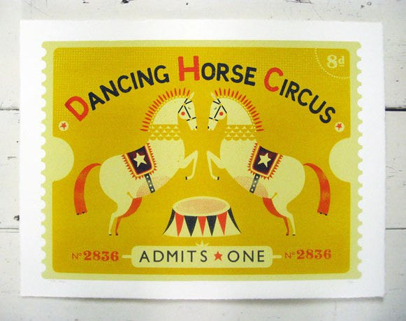 Dancing Horses - Tom Frost - St. Jude's Prints