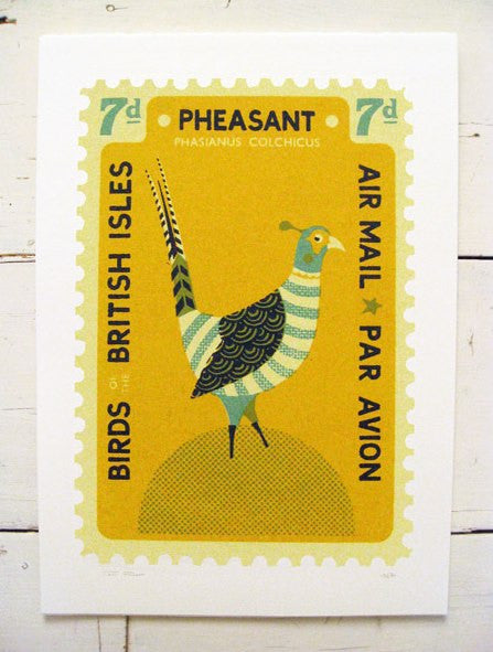 Large Pheasant Stamp - Tom Frost - St. Jude's Prints