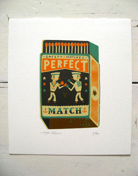 Perfect Match - Large - Tom Frost - St. Jude's Prints