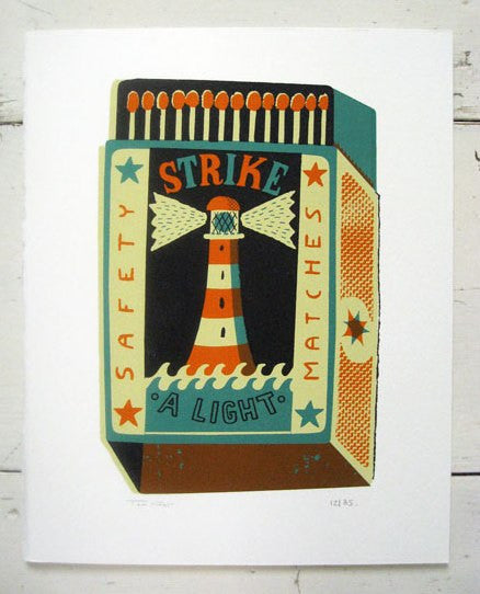 Strike a Light - Large - Tom Frost - St. Jude's Prints